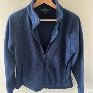 Woolrich Navy Fleece Jacket